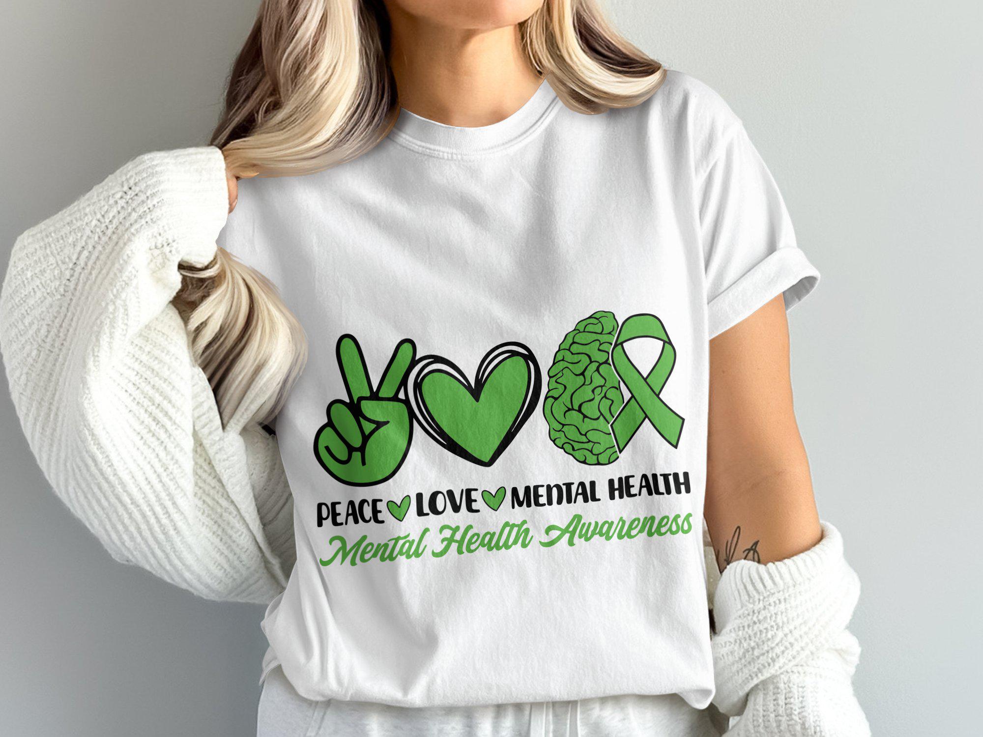 Mental Health Awareness SVG PNG Bundle, Support Designs (digital ...