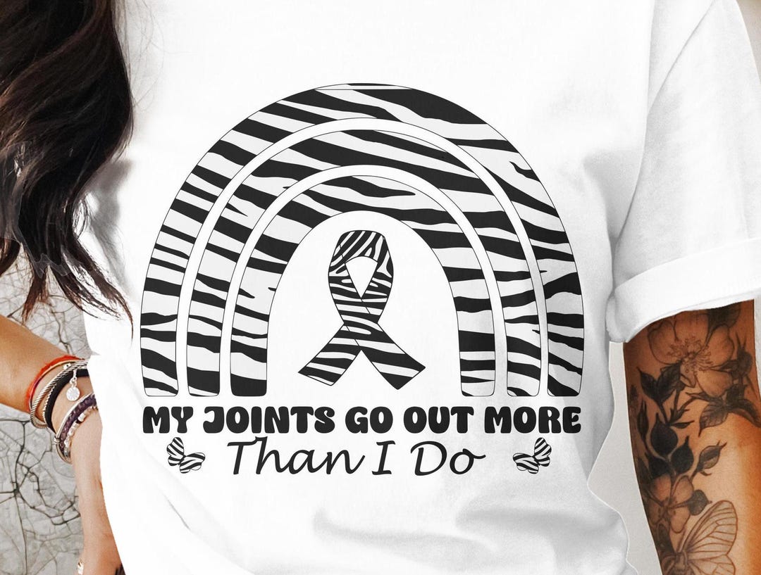 Ehlers-Danlos Syndrom Make-up-Tasche – „My Joints Go Out More Than I Do“, EDS Support Geschenk