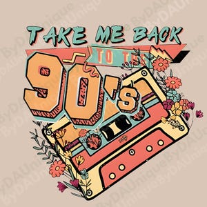 Magnetic Tape and Letter PNG, Retro Graphic for Women, Vintage Summer Aesthetic Digital Design, Cute Crewneck Sublimation File