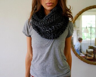 Knitting Pattern Drop Stitch Cowl