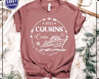 Cousin Cruise Crew Shirt: Matching Family Trip Tee