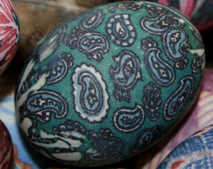 Silk Tie Dyed Easter Egg Kit Recyled Vintage Ties Art Etsy