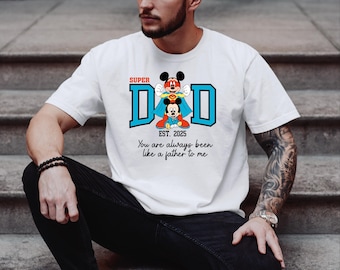 Disney Dad Shirt: Superhero Mickey Design - Soft Comfortable Tee