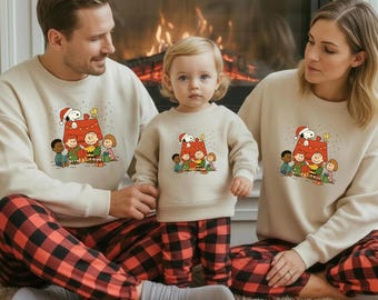 Christmas Cartoon Sweatshirt: Hoodie for Kids, Holiday Season Clothing