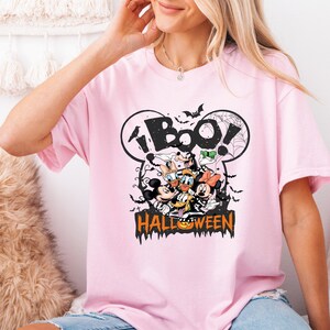Boo Halloween Shirt, Mickey Boo Halloween Shirt, Minnie Spooky Tee, Mickey Mouse Halloween, Disney Spooky Shirt, Disney Halloween Shirt