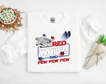 Patriotic Star Wars Shirt: American Flag Colors - Independence Day