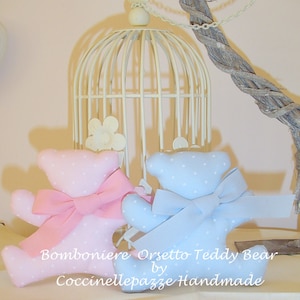 Favorise ours teddy ours baptême naissance communion ec.. image 2