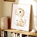 3 Nursery Dinosaur Posters - Dino Wall Art, Baby Dinosaur Decor, Prints ...