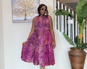 adire dress styles for ladies African Female Gown, Quality Female Adire Dress, African Print Dress, Asoebi Style, Birthday Outfit, Adire global-end_use-Black Tie