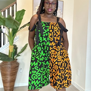 Ankara Romper, Summer playsuit, Ankara Summer Outfit, African fashion, Afrocentric, Summer Romper, Vacation outfit, African clothing