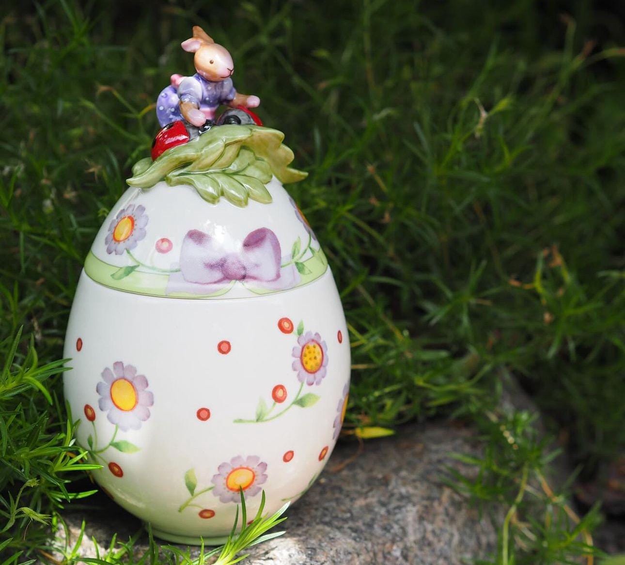 Villeroy & Boch Spring Decoration Egg Box | Bunny| - Etsy