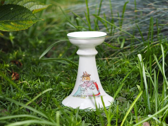 Vintage Villeroy & Boch Foxwood Tales Candlestick 1994 by Brian