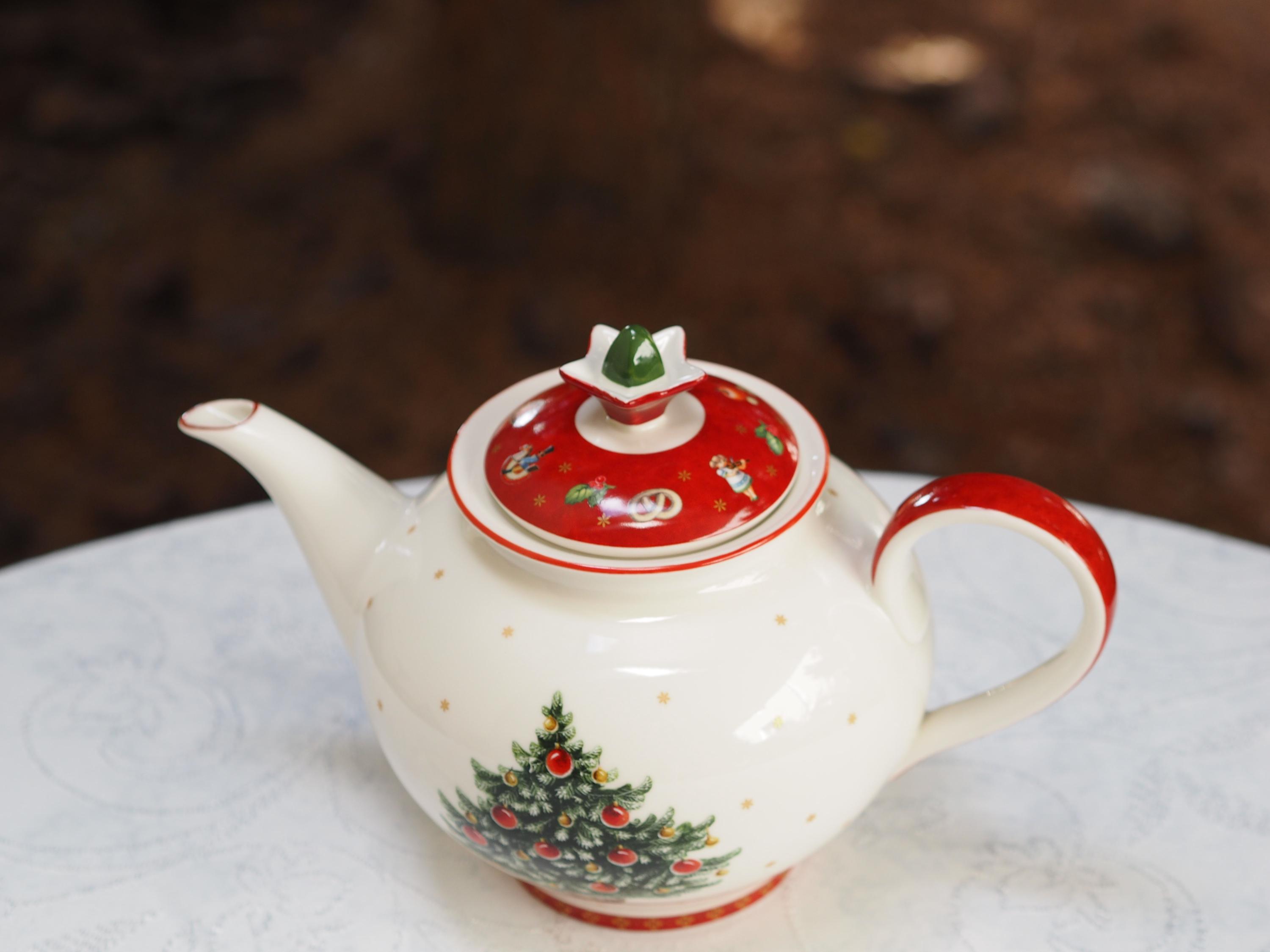 ビレロイ＆ボッホ トイズディライト ラージ クリスマスティーポット