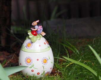 Villerndy&boch ビレロイ&ボッホ イースター エッグボックス Villeroy & Boch 春のデコレーション卵箱 | ウサギ | イースターエッグ