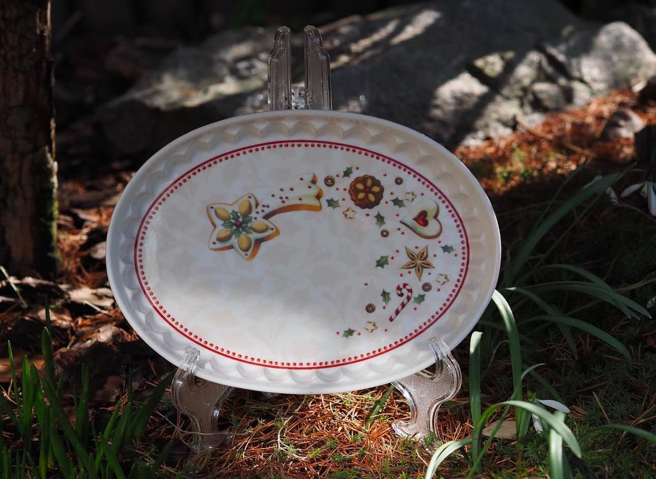 ビレロイ＆ボッホ ウィンターベーカリーデライト クリスマス トレイスタンド 新品 ビレロイ＆ボッホ ウィンターベーカリーデライト クリスマス トレイ