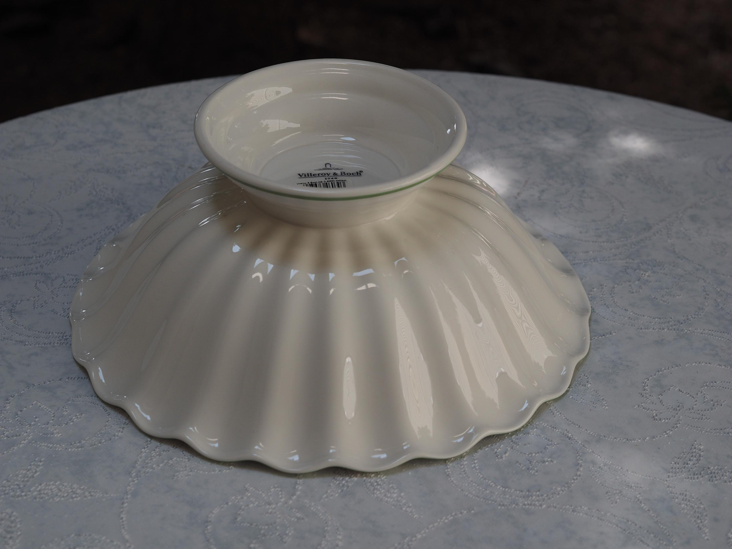 ビレロイ＆ボッホ フレンチガーデン フルーレンス 大型脚付きフルーツ