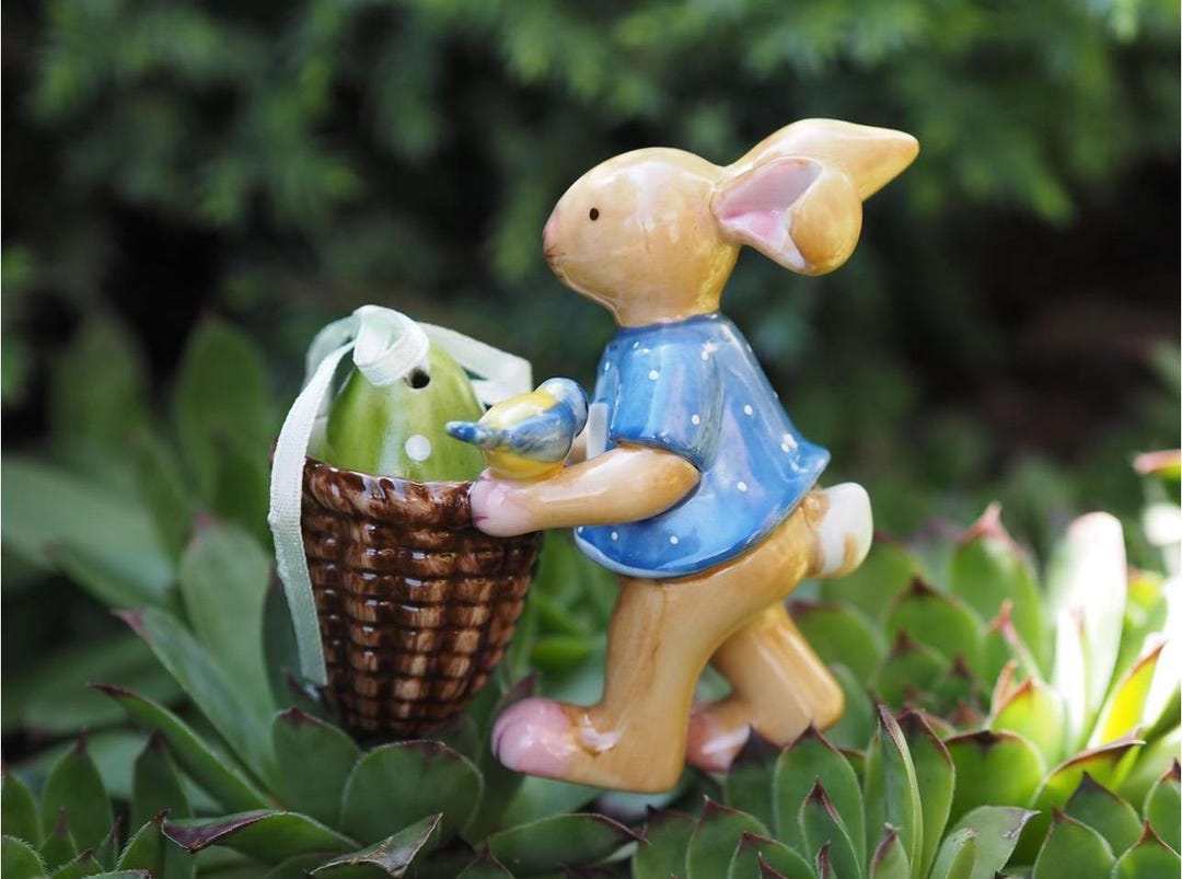 Villeroy & Boch Bunny Family Figure - Rare - Etsy Ireland