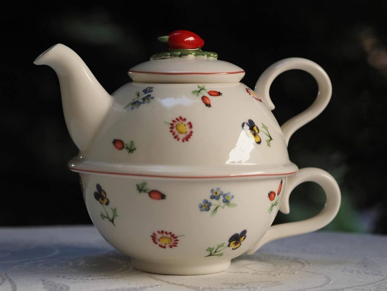 Villeroy & Boch brocca da tè Mariefleur Gris Basic 1,2 L