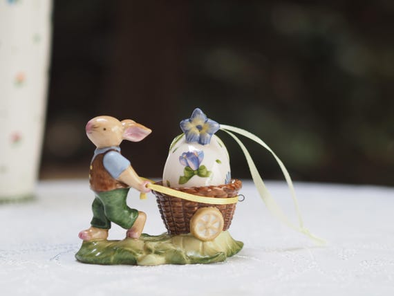 ビレロイ＆ボッホ 限定版 2018 ウサギの置物 エッグカップ - Etsy 日本