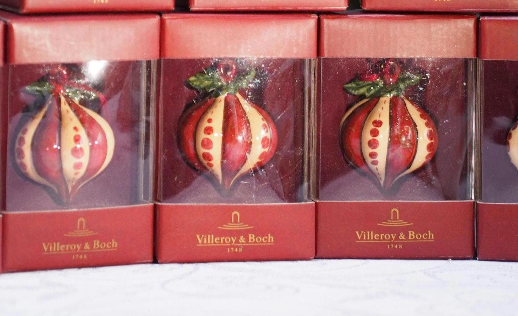 新品 Villeroy&Boch クリスマス オーナメント3個セット 【公式通販】