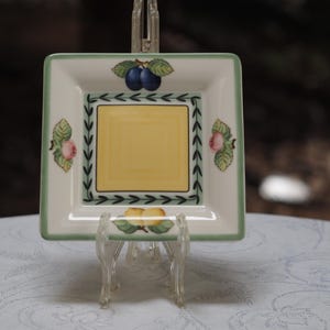 Villeroy & Boch French Garden Macon 6” Square Salad Plate Germany