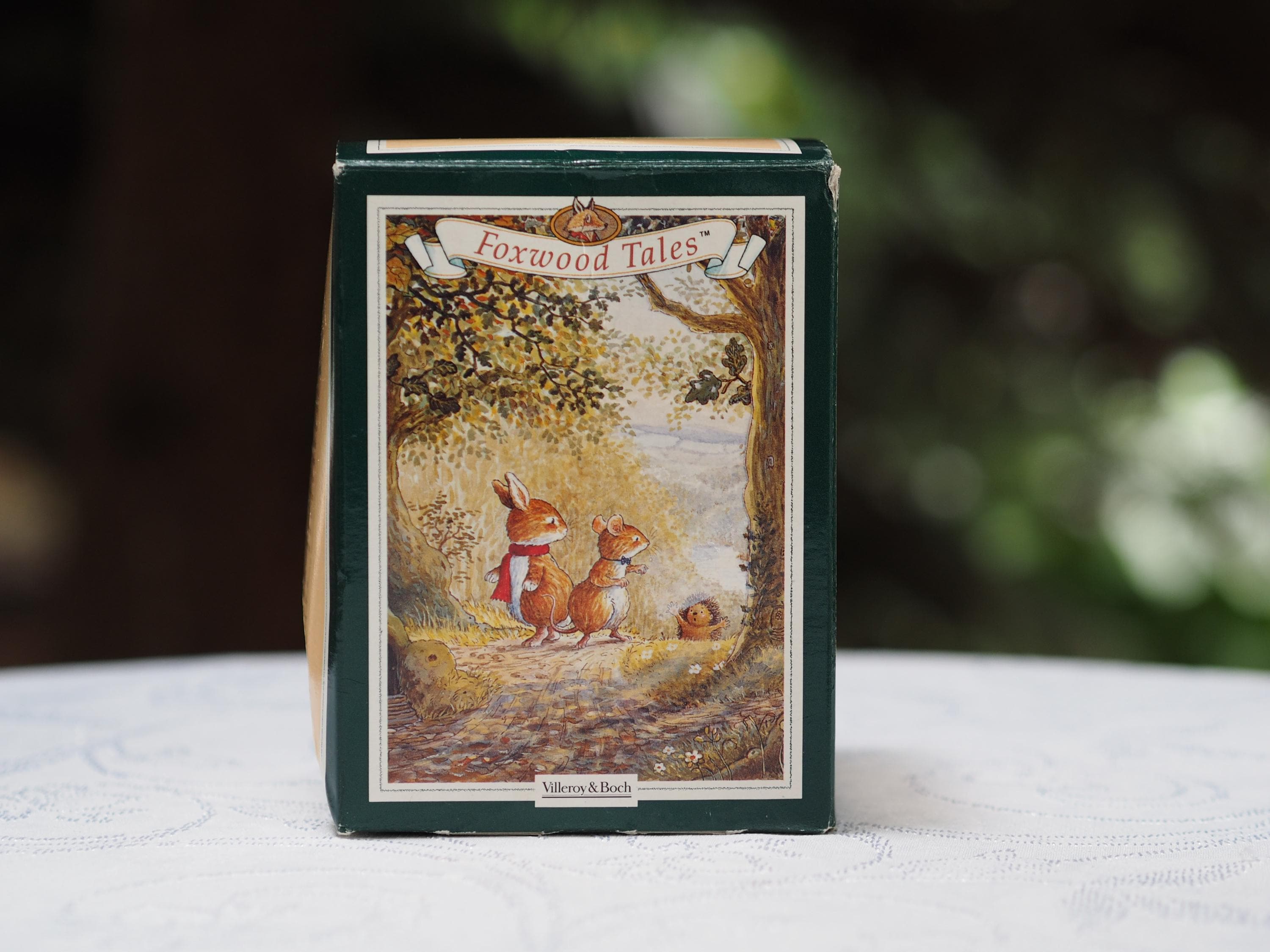 Vintage Villeroy & Boch Foxwood Tales Candlestick 1994 by Brian