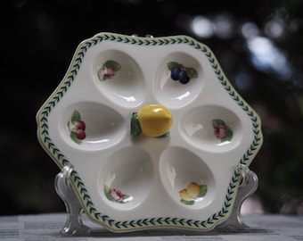 Villeroy & Boch French Garden egg plate