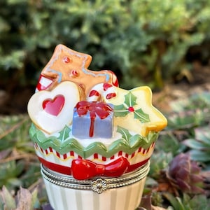 Villeroy & Boch Winter Bakery Delight Cupcake| Trinket Box| - Etsy