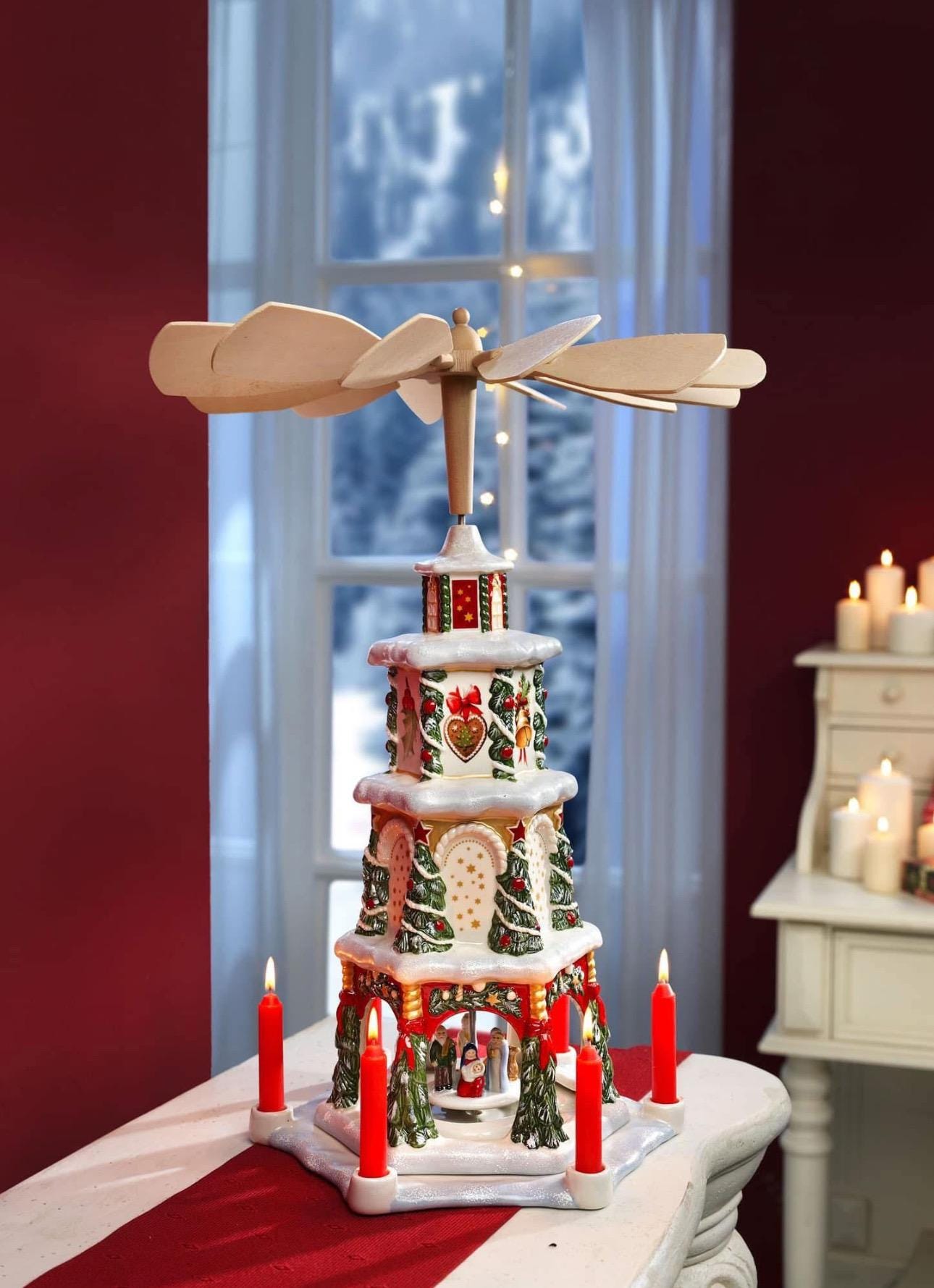 Villeroy & Boch クリスマスピラミッド Villeroy & Boch Christmas Toys Memory Christmas Pyramid - 2016