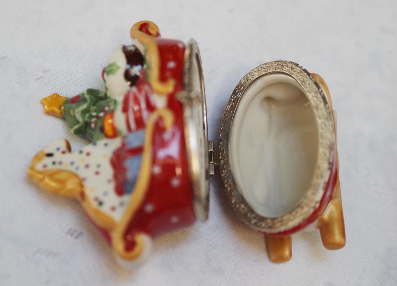 Boîte traîneau de décoration de boulangerie d'hiver Villeroy & Boch - France