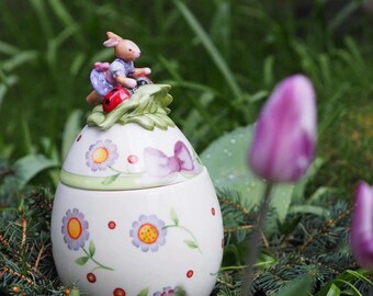 Villeroy & Boch 春のデコレーション卵箱 | ウサギ | イースターエッグ