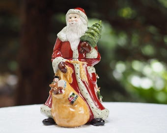 非常に珍しく美しいビレロイ＆ボッホのノスタルジックオーナメント