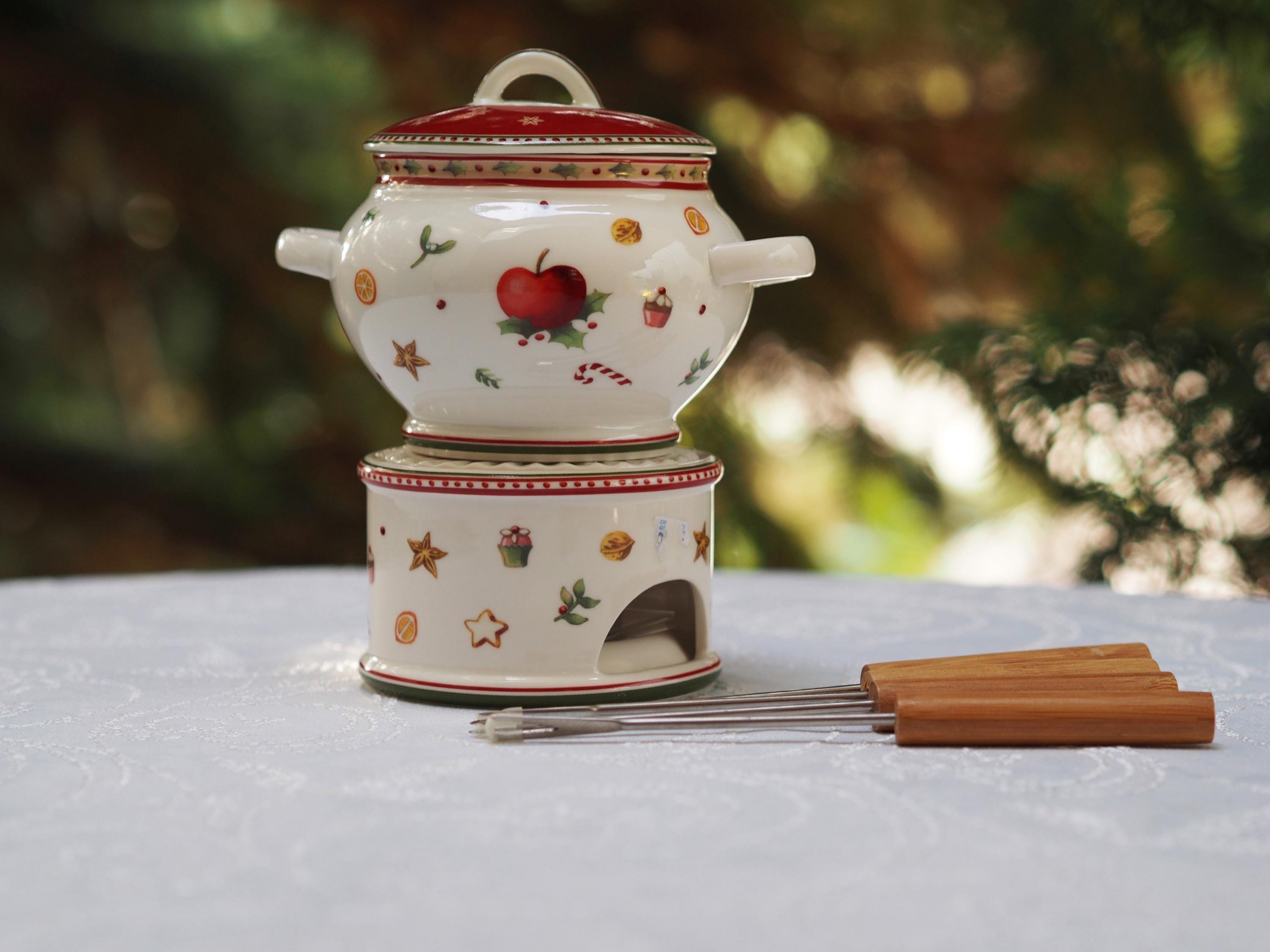 【新品】ビレロイ&ボッホ ウィンターベーカリーデライト ビスケットジャー保存容器 Villeroy & Boch ウィンター ベーカリー デライト トレイに 3 つの容器