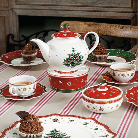 ビレロイ＆ボッホ トイズディライト ラージ クリスマスティーポット