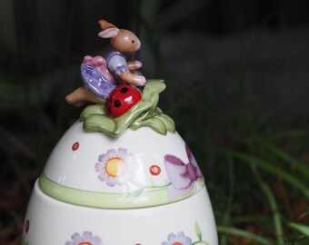 Villeroy & Boch Spring Decoration Egg Box | Bunny| - Etsy