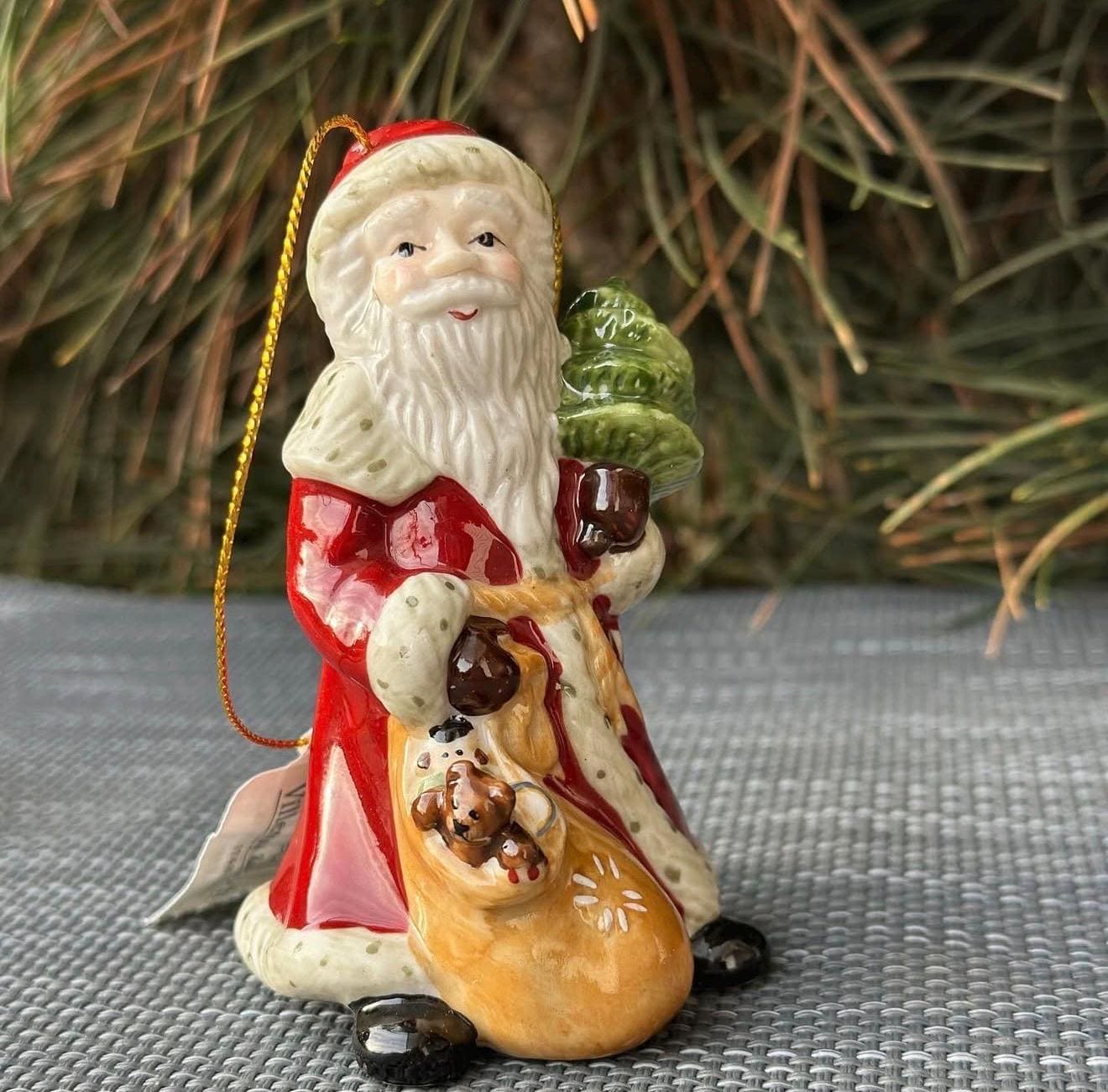 クリスマス Villeroy＆Boch サンタさんと子供達 箱付 連休特別価格