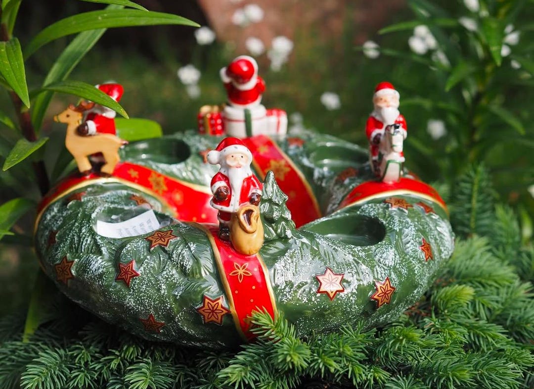 Villeroy&Bochクリスマスフィギュア　テーブルマスコット Villeroy&Bochクリスマスフィギュア テーブルマスコット
