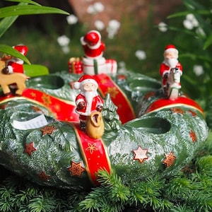 Villeroy & Boch Christmas Toys Memory Advent Wreath Tealight| RARE