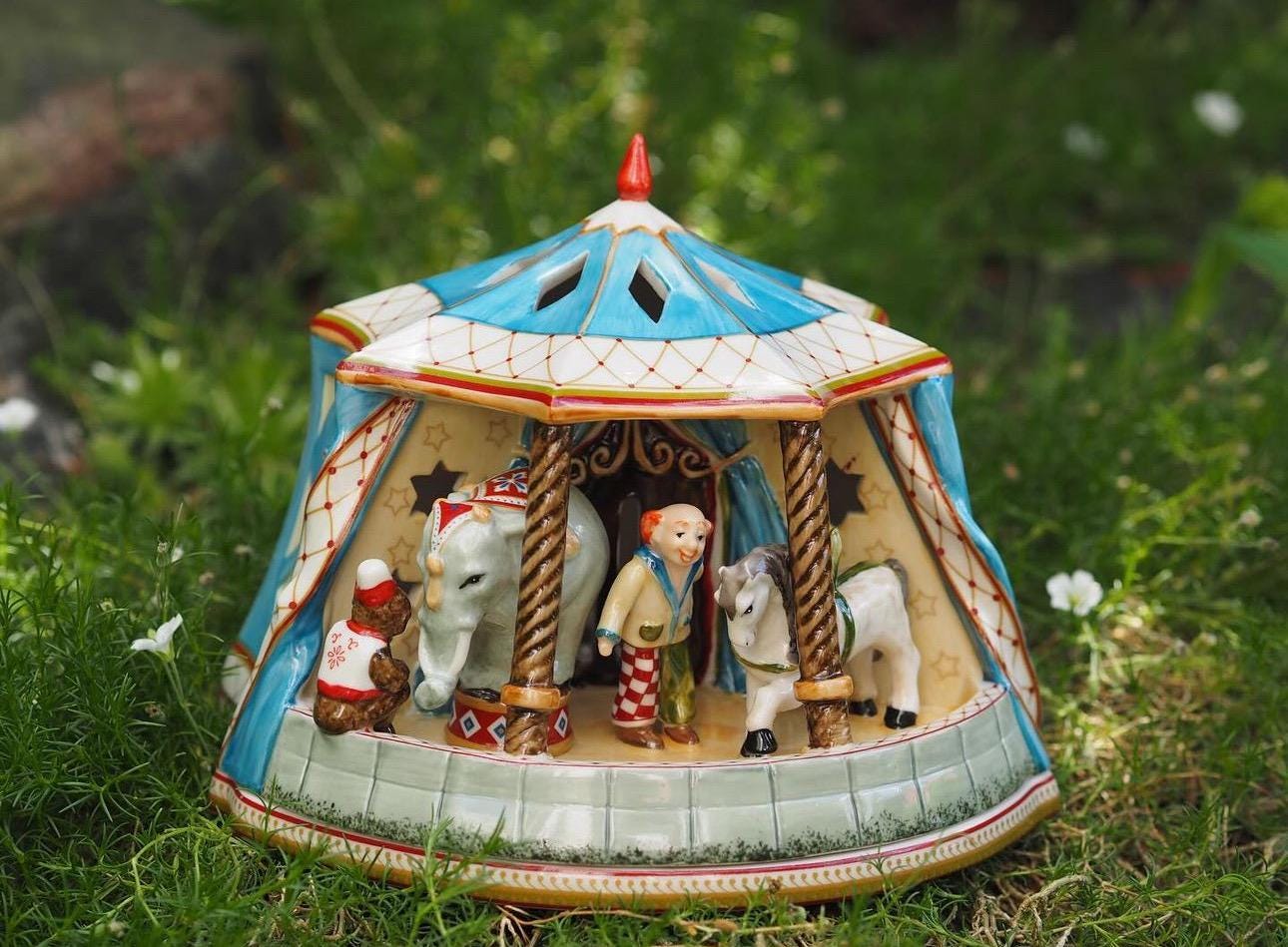 Villeroy & Boch Christmas Toys Circus Run Dabout Tealight Villeroy & Boch Christmas Toys Circus Run Dabout Tealight