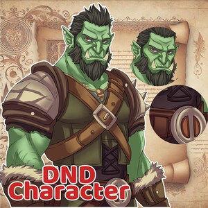 Custom DnD Character Commission | Dungeon and Dragons character | RPG Character | Fantasy Character | DnD character|Custom DnD|Campaign Gift