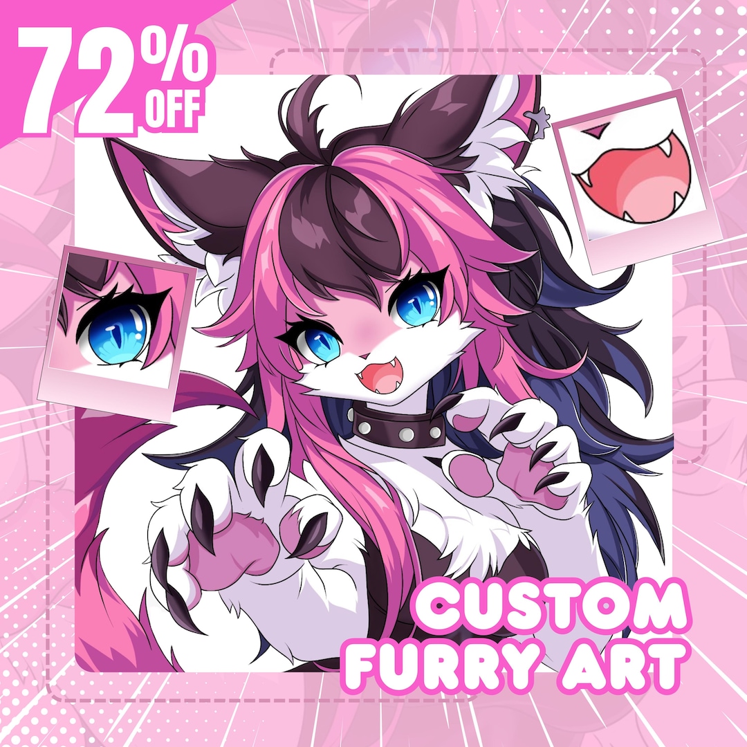 Custom Furry Character, Furry Art Commission, Fursona Commission, Furry ...