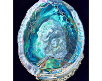 Devotion/Abalone - Art Print