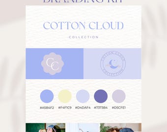 Editable Mini Branding Kit, Canva Template (Digital Download)