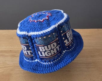 Crocheted Beer Can Hat - Bud Light 2026 Special Edition Version 1