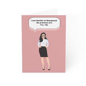 Carta, citazione, divertente, menopausa, donna, empowerment, amicizia, download immediato, facile da stampare a casa