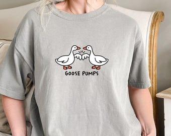 Goose Bumps Comfort Colors Shirt, Funny Goose T-Shirt
