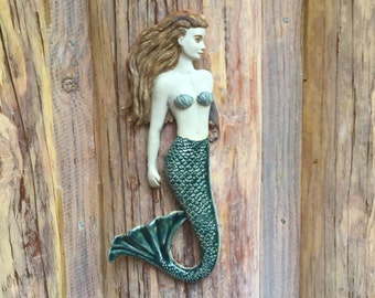 Mermaid wall hanging