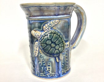 handmade pottery mug