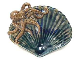 Octopus soap dish