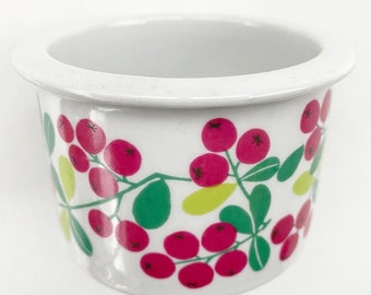 Arabia Pomona berry marmelade jar, designed by Raija Uosikkinen / Ulla Procopé, made in Finland - free shipping